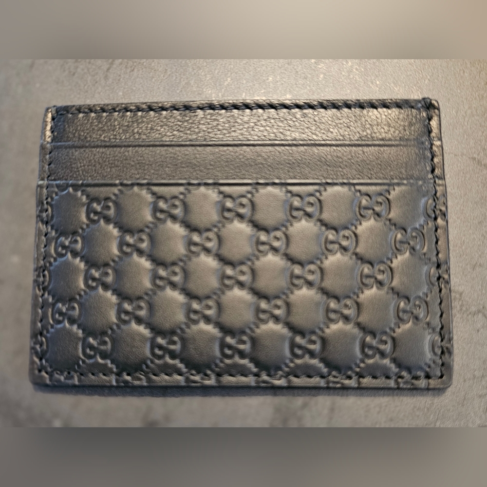 GUCCI MICROGUCCISSIMA CARD CASE *NEW* - Picture 2 of 5